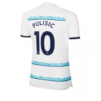 Fotbalové Dres Chelsea Christian Pulisic #10 Dámské Venkovní 2022-23 Krátký Rukáv